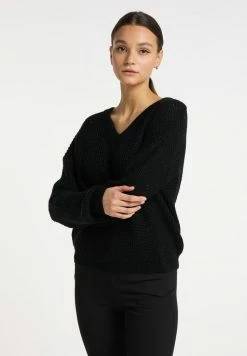 USHA NOWLES - Robe Pull - Schwarz