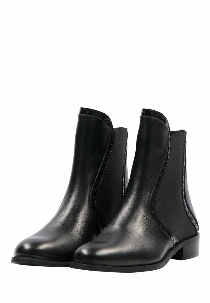 Usha Boots à Talons - Schwarz 2 Usha Boots à Talons - Schwarz – Image 2