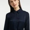 USHA QISHA - Robe Chemise - Marine 8 USHA QISHA - Robe Chemise - Marine -Usha Elegant Magasin a7e0d34203c94ac1ac02d4ba106bc0e5