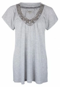 Usha Robe En Jersey - Grey