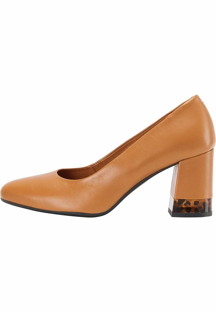 Usha Escarpins - Cognac 2 Usha Escarpins - Cognac – Image 2