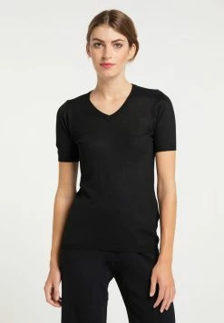 Usha T-shirt Basique - Schwarz