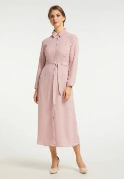 Usha Robe Chemise - Nude