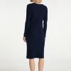 USHA FENIA - Robe Pull - Marine -Usha Elegant Magasin aaca4d4d4c8c43988af5f211628b2d68