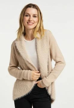 USHA NOWLES - Gilet - Hellbeige