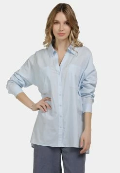 Usha BLUSE - Chemisier - Hellblau