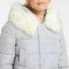 Usha Veste D'hiver - Grau -Usha Elegant Magasin acb06eb3c9824a0e832a513fe9c16a4c