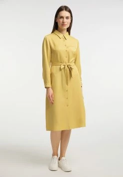 USHA QISHA - Robe Chemise - Gelb
