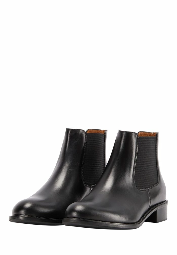 Usha Boots à Talons - Schwarz 4 Usha Boots à Talons - Schwarz – Image 4