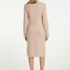 USHA LYNNEA - Robe Pull - Beige -Usha Elegant Magasin af8e5a726e194ecdacfe8b1d74cdd40f