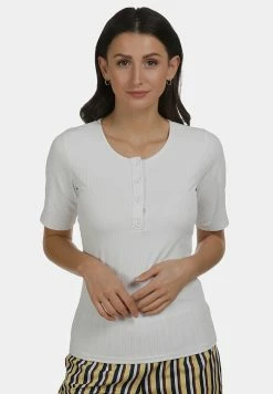 Usha SHIRT - T-shirt Basique - Weiss