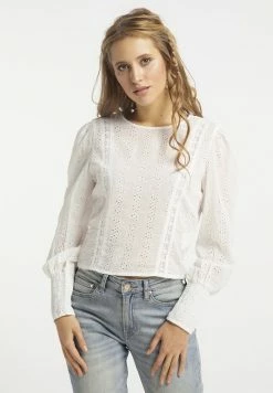 Usha Blouse - Wollweiss