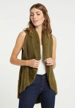 Usha Veste Sans Manches - Oliv