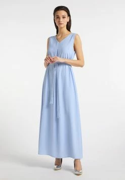 Usha Robe Longue - Hellblau