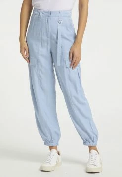Usha Pantalon Classique - Hellblau