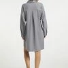 Usha Robe Chemise - Grau -Usha Elegant Magasin b95ed7d165d14eecadd3fd2de3e74d94