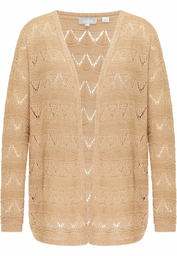 Usha Gilet - Taupe 5 Usha Gilet - Taupe – Image 5