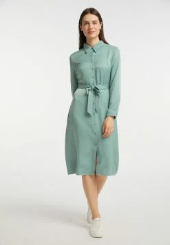 USHA QISHA - Robe Chemise - Mint