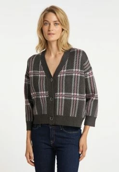 USHA FENIA - Gilet - Anthrazit Mehrfarbig