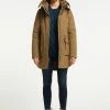 Usha Veste D'hiver - Dunkelbeige -Usha Elegant Magasin be32ef91a2e34dd691037676226d9932