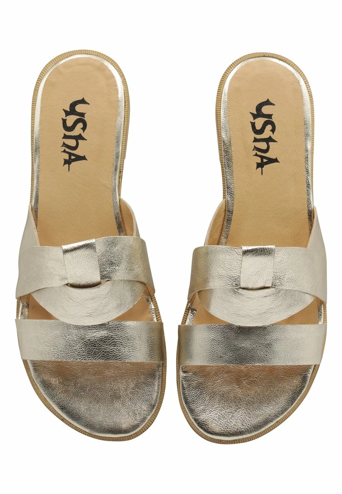 Usha Mules - Gold 3 Usha Mules - Gold – Image 3