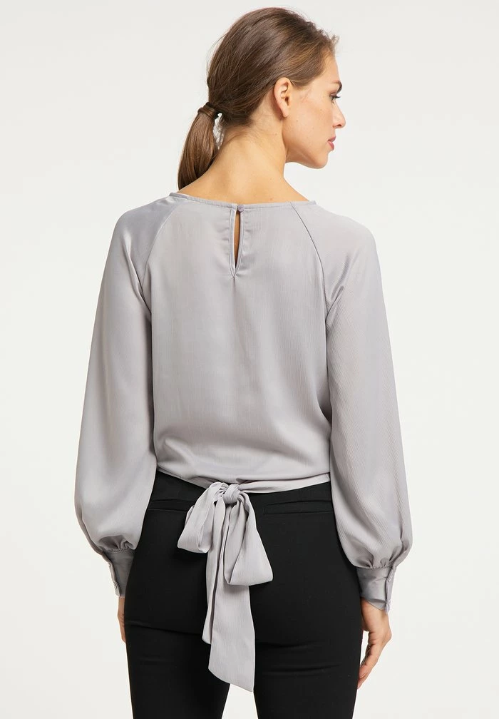 Usha Blouse - Grau 3 Usha Blouse - Grau – Image 3
