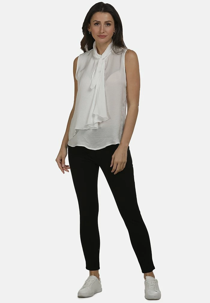 Usha Blouse - Weiss 2 Usha Blouse - Weiss – Image 2