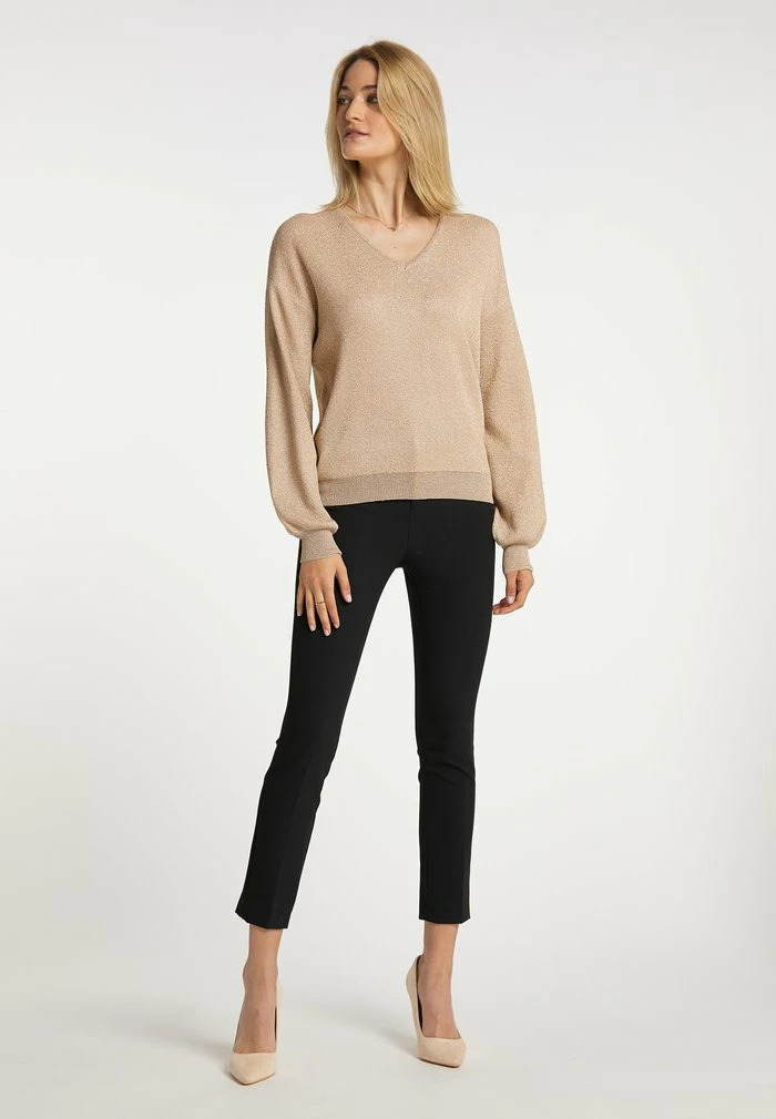 USHA NOWLES - Pullover - Gold 2 USHA NOWLES - Pullover - Gold – Image 2