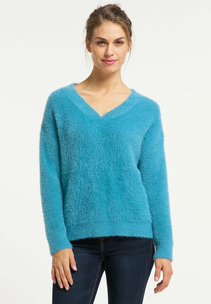 Usha Pullover - Türkis 1 Usha Pullover - Türkis
