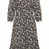 Usha Robe De Jour - Schwarz Mehrfarbig -Usha Elegant Magasin c684220f075b402e80d094586b52564c