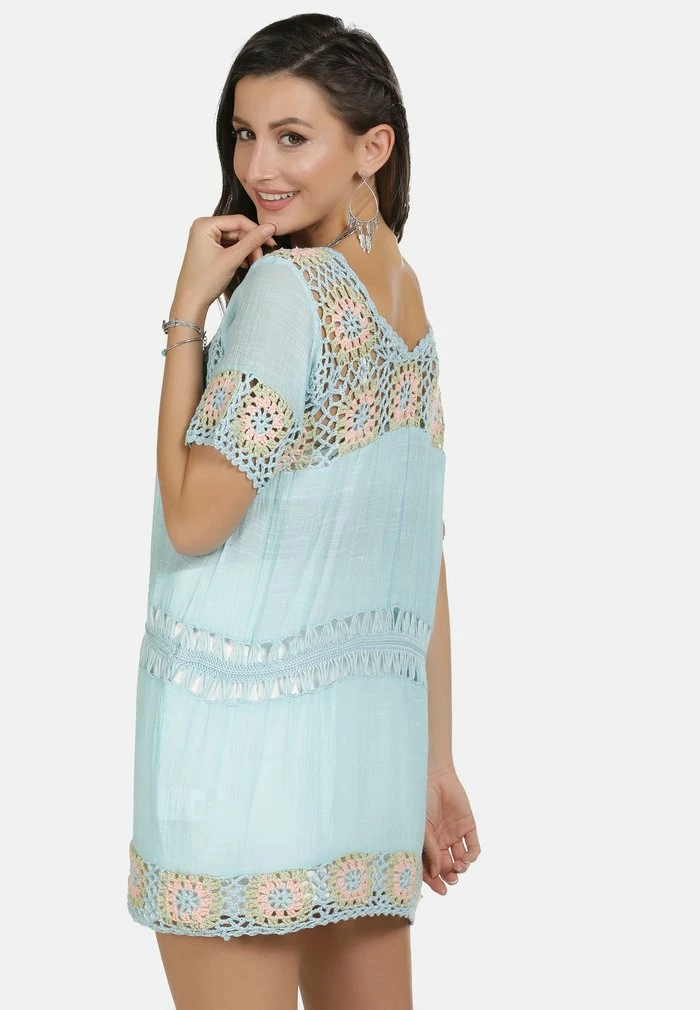 Usha TUNIKA - Tunique - Light Blue 3 Usha TUNIKA - Tunique - Light Blue – Image 3