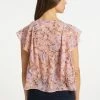 Usha Blouse - Rosa Mehrfarbig -Usha Elegant Magasin c994be9f64b445fdba724c069fbdb4fe