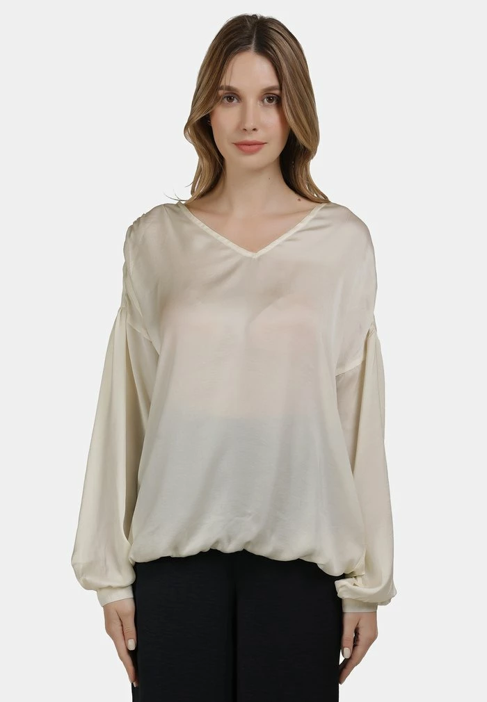 Usha Blouse - White 1 Usha Blouse - White