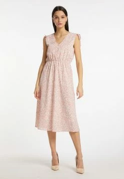 Usha Robe De Jour - Rosa Mehrfarbig
