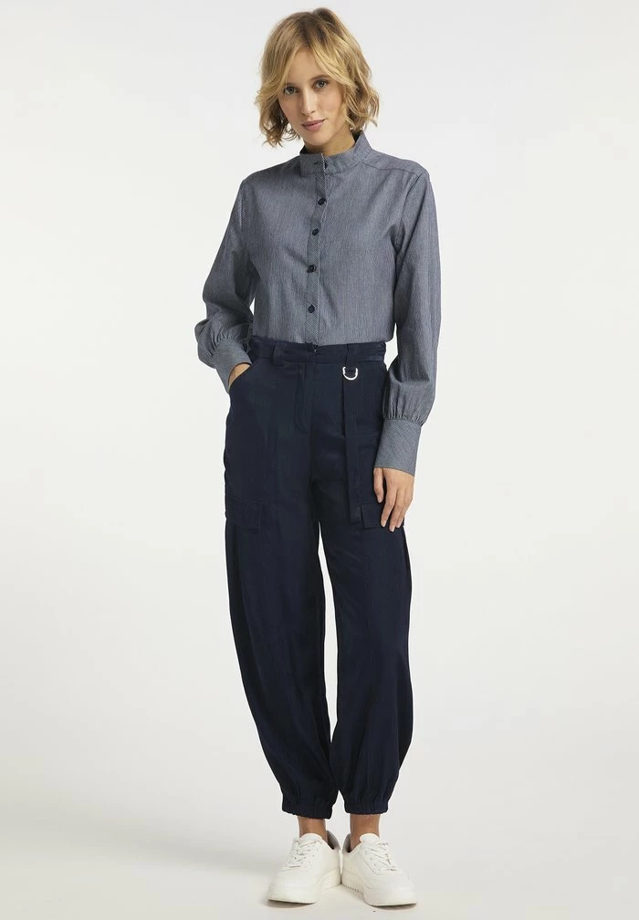 Usha Pantalon Classique - Marine 2 Usha Pantalon Classique - Marine – Image 2