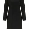Usha Robe En Jersey - Schwarz -Usha Elegant Magasin cea95ebb381d4319af0362c306036f02