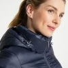 USHA FENIA - Veste D'hiver - Marine -Usha Elegant Magasin cee74fe99c8a469f9329e2ba1a8413be