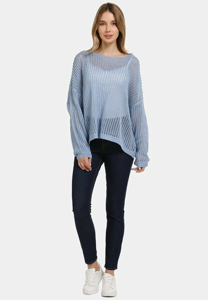 Usha Pullover - Light Blue 2 Usha Pullover - Light Blue – Image 2