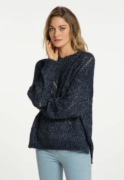 USHA NOWLES - Pullover - Nachtblau