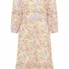 Usha Robe De Jour - Wollweiss Mehrfarbig -Usha Elegant Magasin d06ebe090f0044ea825db702cd3cf832