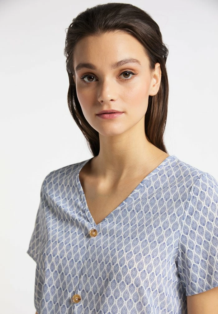 Usha Blouse - Light Blue 4 Usha Blouse - Light Blue – Image 4