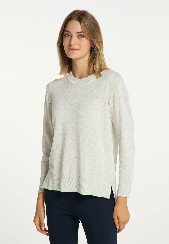 USHA LYNNEA - Pullover - Hellgrau Melange 1 USHA LYNNEA - Pullover - Hellgrau Melange