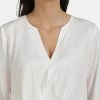 Usha Blouse - White -Usha Elegant Magasin d2adc40d63e5443fab6f26c76bd1d07b
