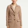 Usha Manteau Classique - Camel