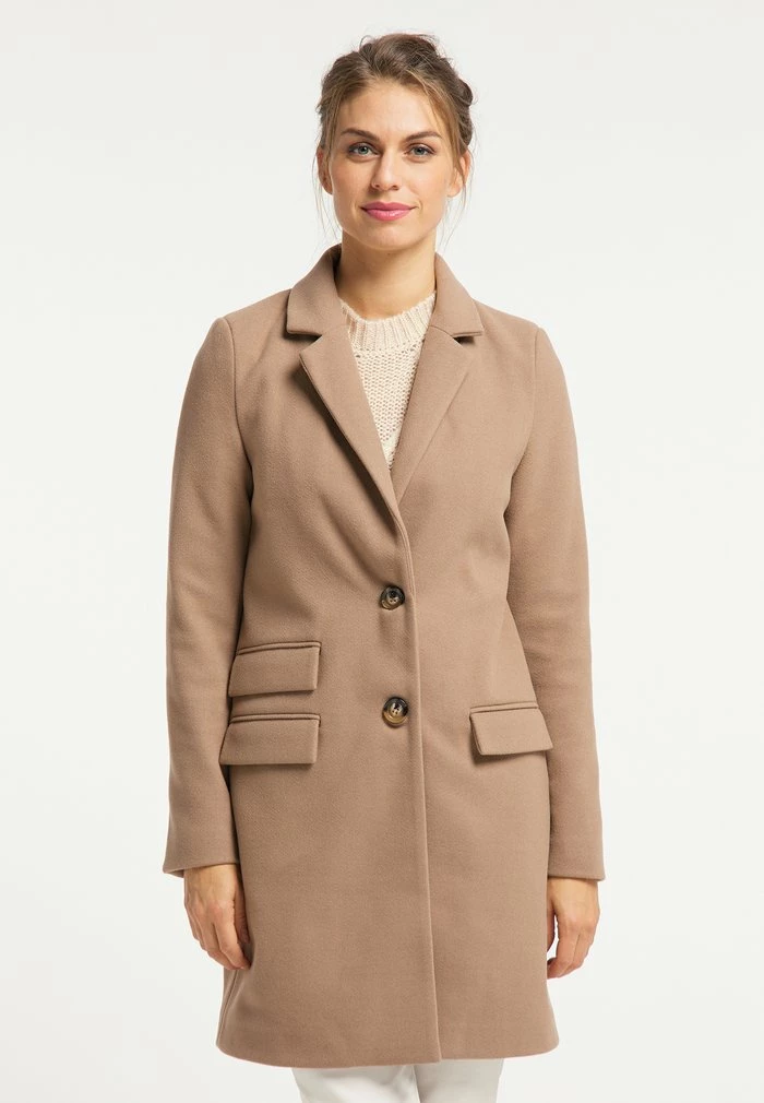 Usha Manteau Classique - Camel 1 Usha Manteau Classique - Camel