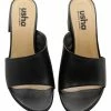Usha Mules à Talons - Schwarz -Usha Elegant Magasin d36c18c5f5f04d8fa6ba659bd7697adb