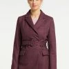 Usha Manteau Classique - Bordeaux -Usha Elegant Magasin d4fe3fe7220845dab83733bc420b37e4