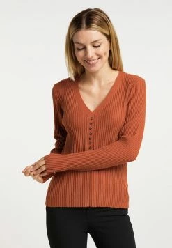 USHA LYNNEA - Pullover - Rostrot