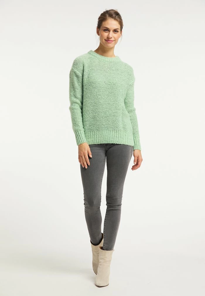 Usha Pullover - Türkis 2 Usha Pullover - Türkis – Image 2