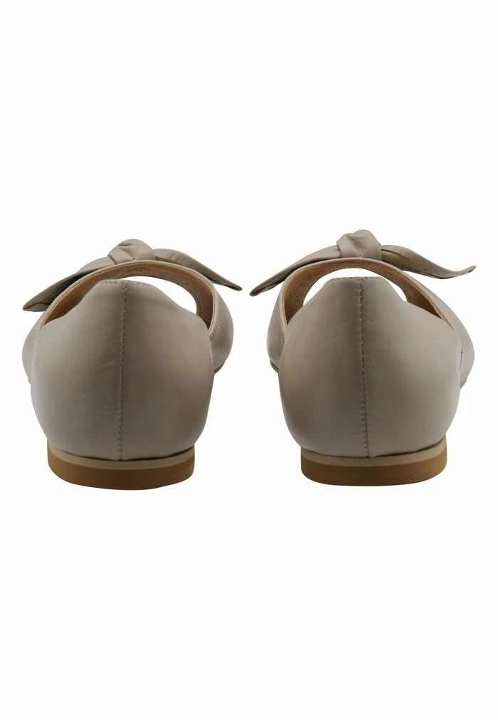 Usha Ballerines à Bout Ouvert - Beige 4 Usha Ballerines à Bout Ouvert - Beige – Image 4